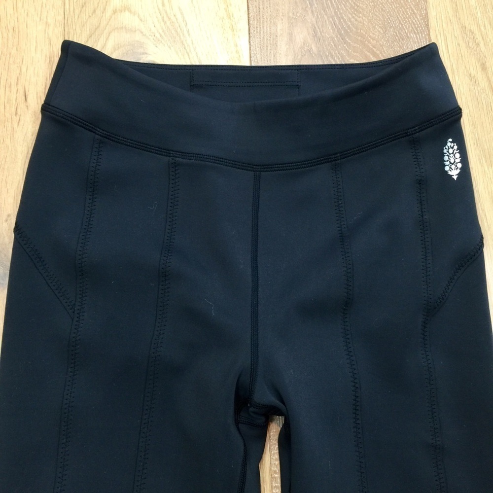 Free People Hanalei Black Leggings Size XS - Picture 3 of 8